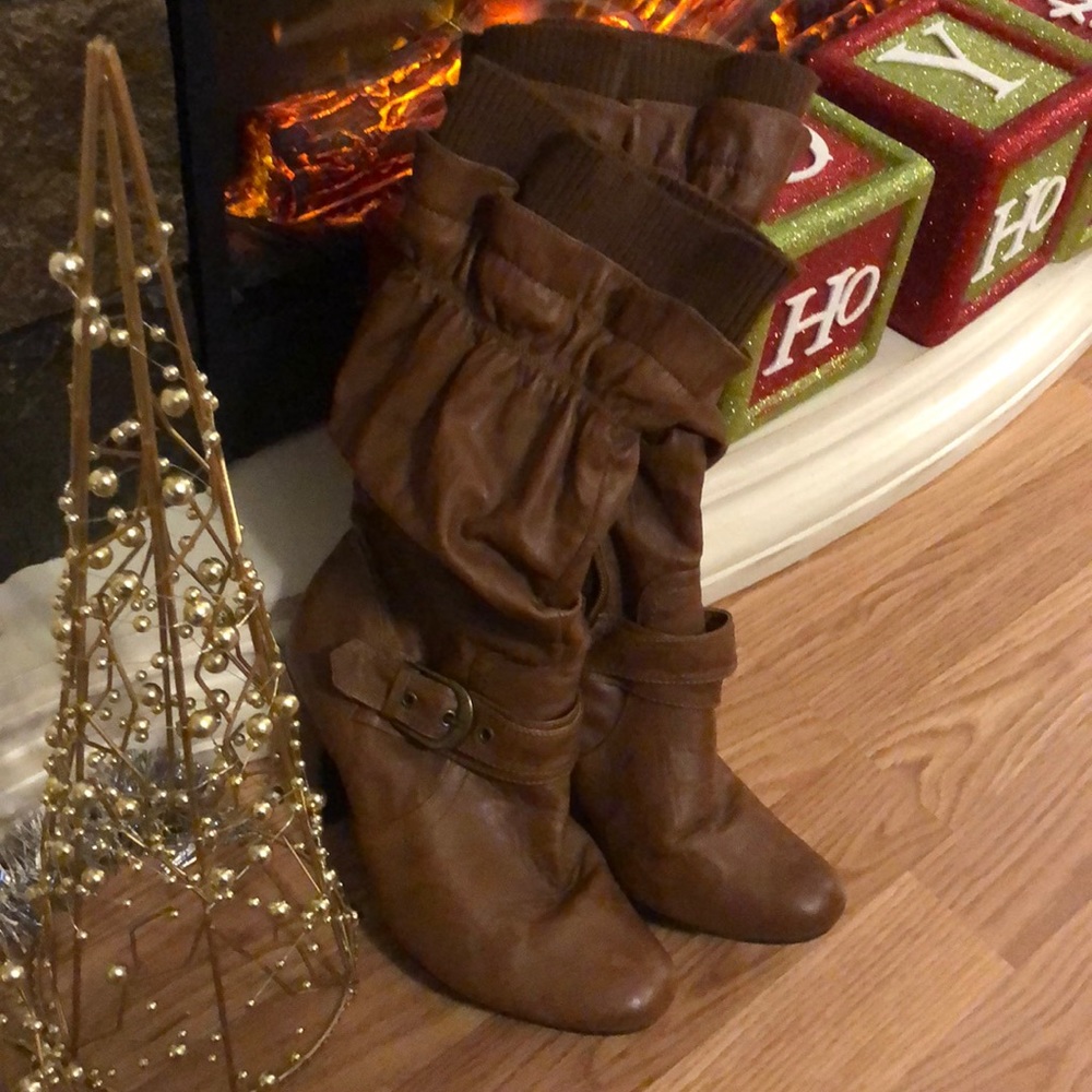 Cognac Trendy Boots Papaya 8